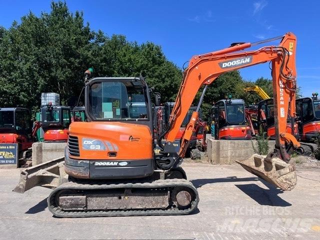 Doosan DX 63-3 Miniekskavaatorid < 7 t