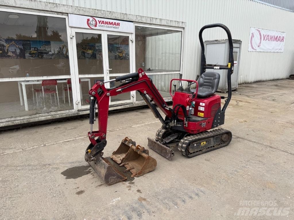 Yanmar SV08 (1E097) Miniekskavaatorid < 7 t
