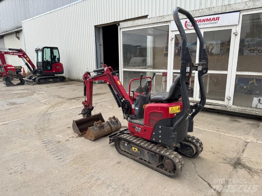 Yanmar SV08 (1E097) Miniekskavaatorid < 7 t