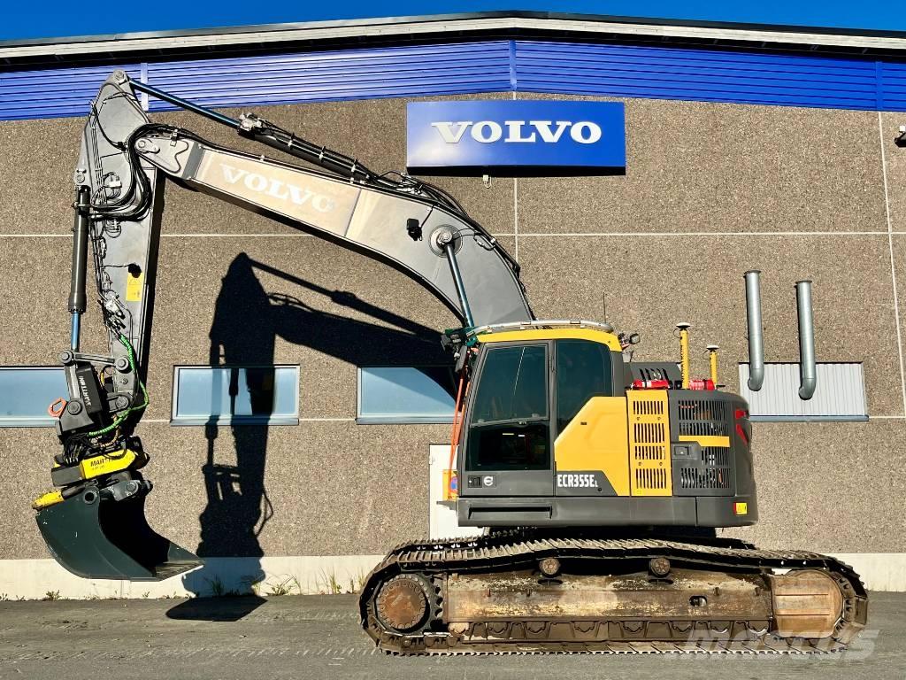 Volvo ECR 355 E Roomikekskavaatorid