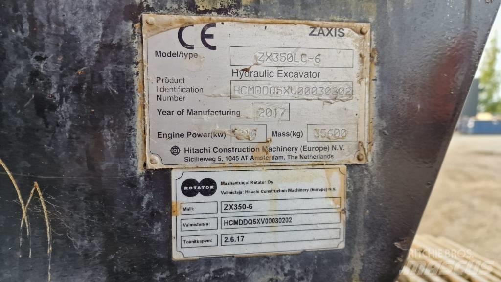 Hitachi ZX 350 LC-6 Roomikekskavaatorid