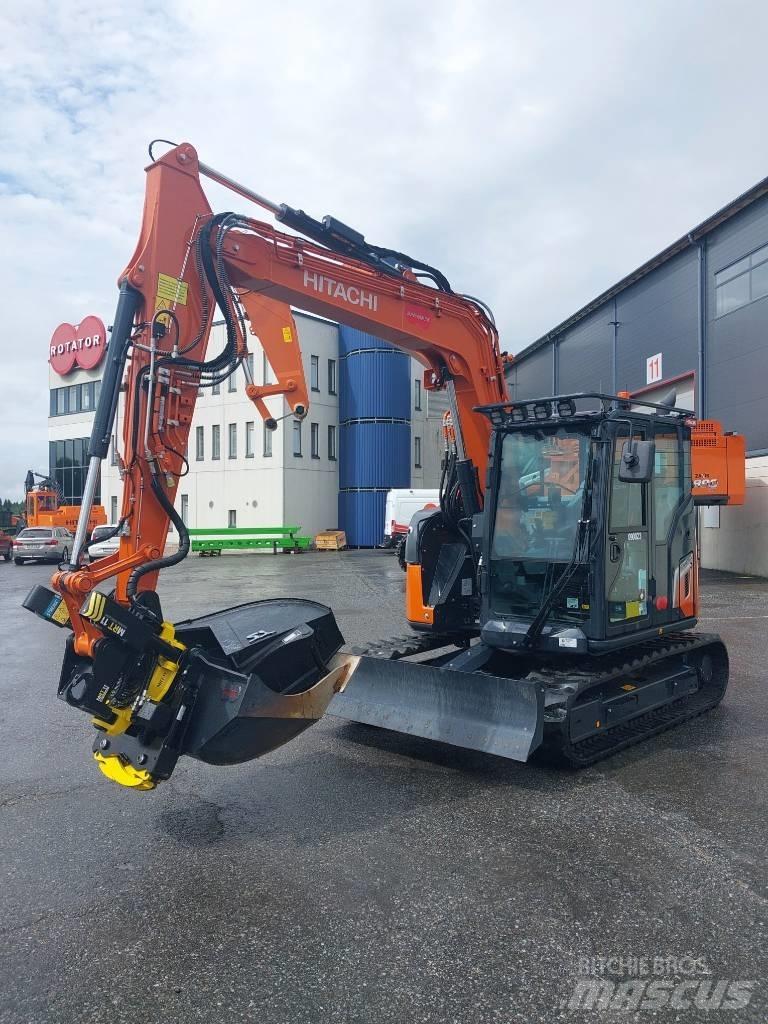 Hitachi ZX 95 US-7 Väikeekskavaatorid 7t-12t