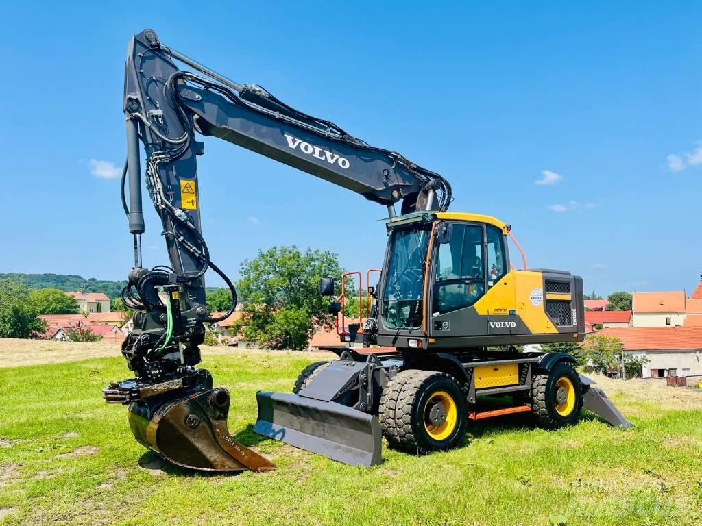 Volvo EW 220 E Ratasekskavaatorid