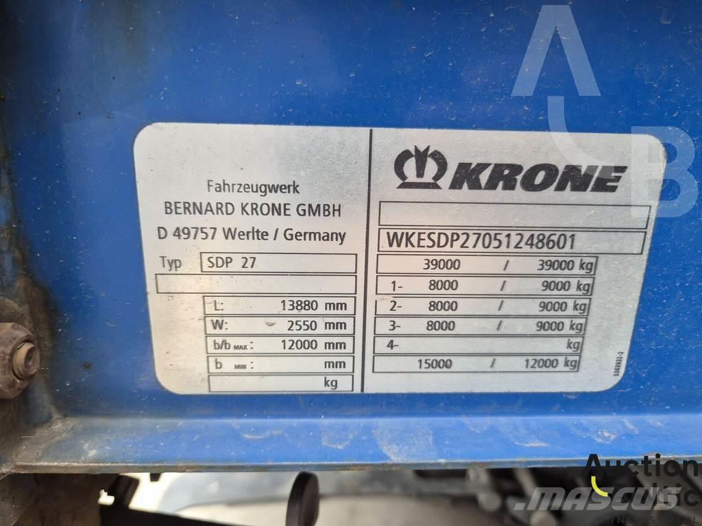 Krone SDP 27 Tentpoolhaagised