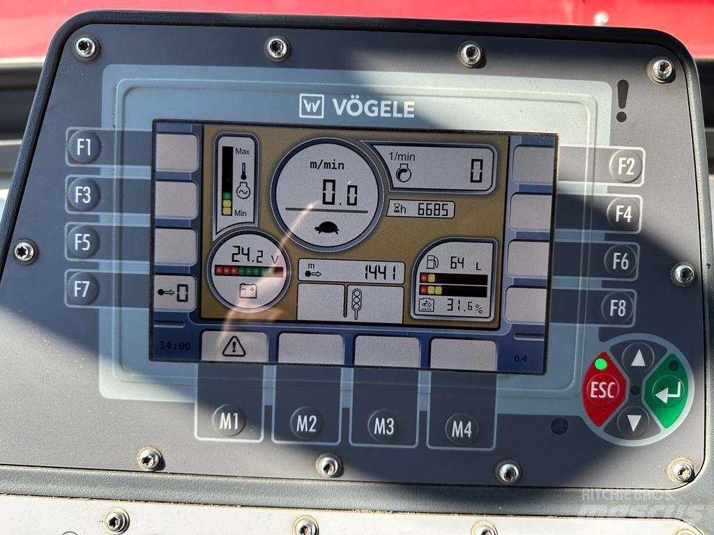 Vögele Super 1800-3i Asfaldilaoturid