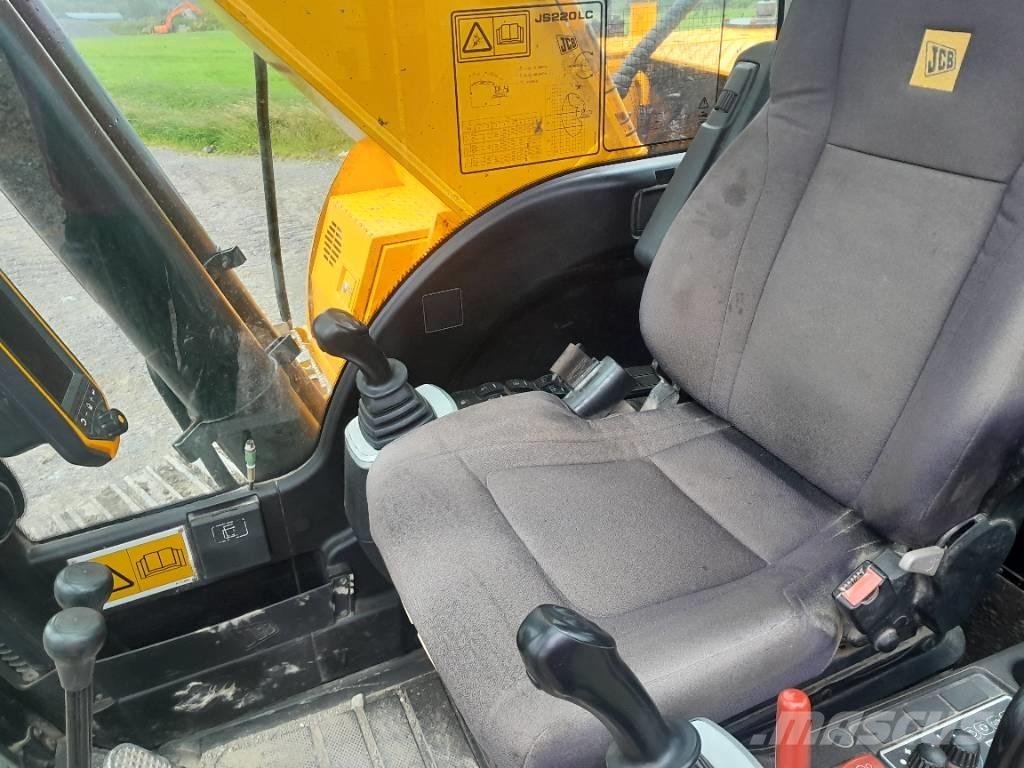 JCB JS 220 Roomikekskavaatorid