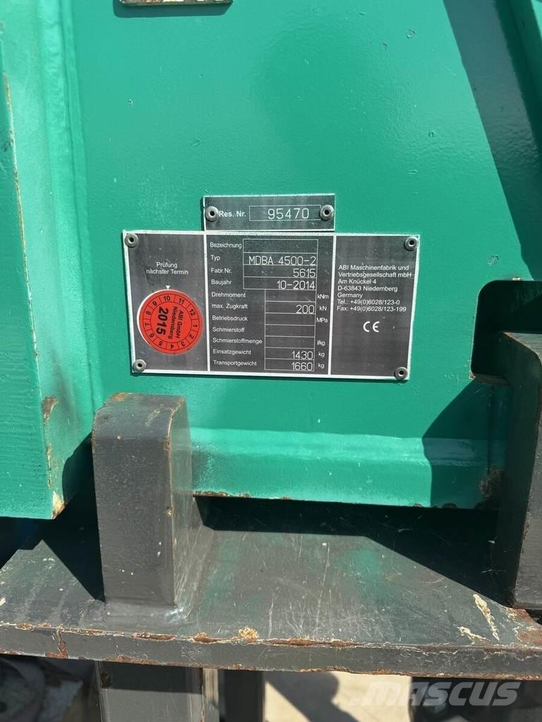 ABI MDBA 4500-2 Puurid