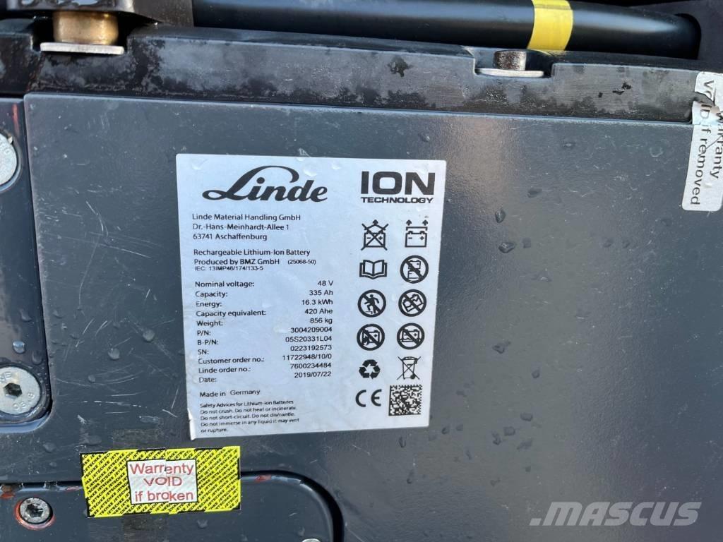 Linde E 16 P Li-ION Elektritõstukid