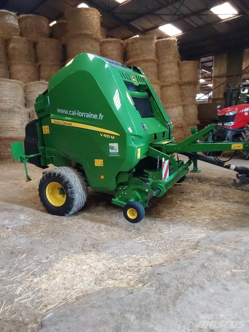 John Deere V 451 M Ruloonpressid