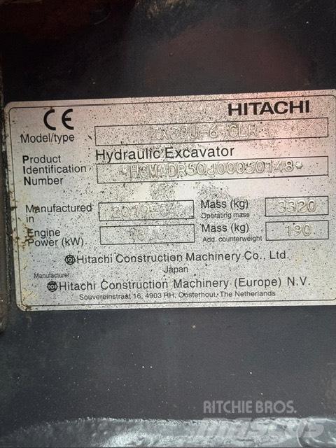 Hitachi ZX 33 U-6 Miniekskavaatorid < 7 t