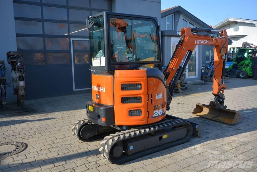 Hitachi ZX 26 U-6 Miniekskavaatorid < 7 t