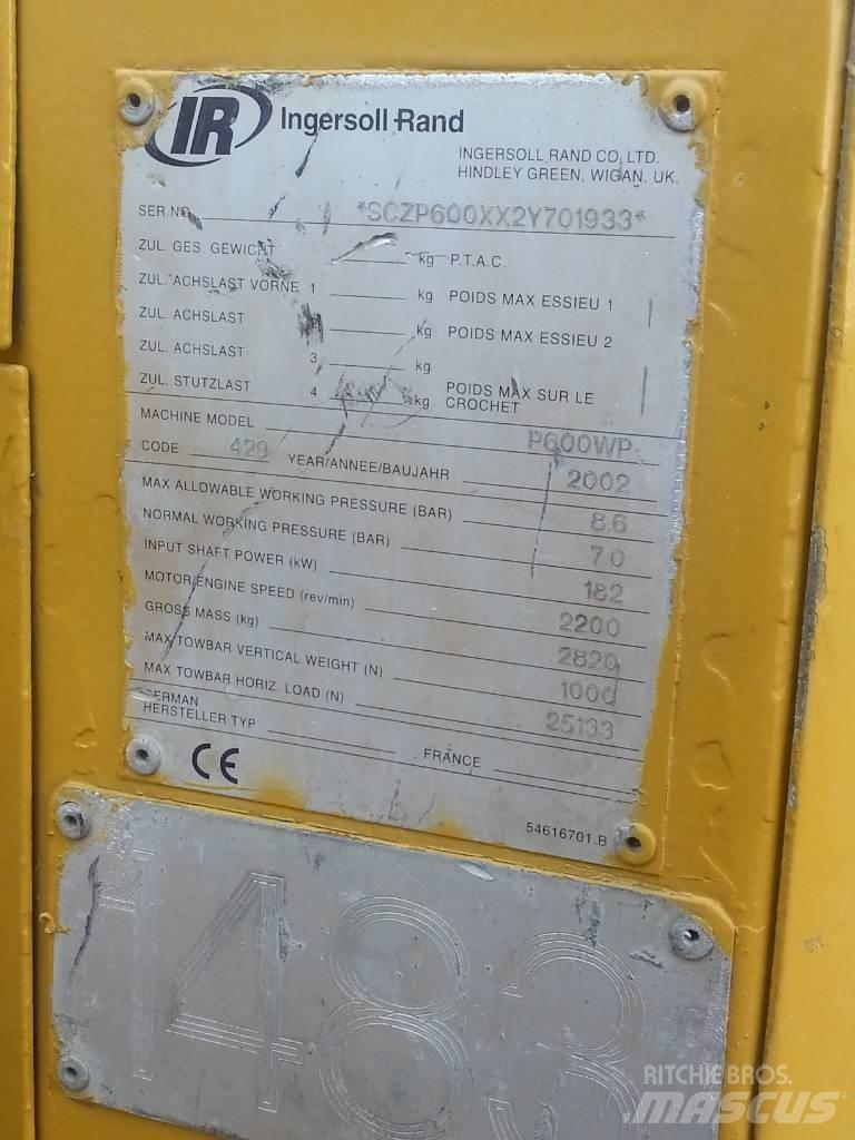 Ingersoll Rand P 600 Kompressorid