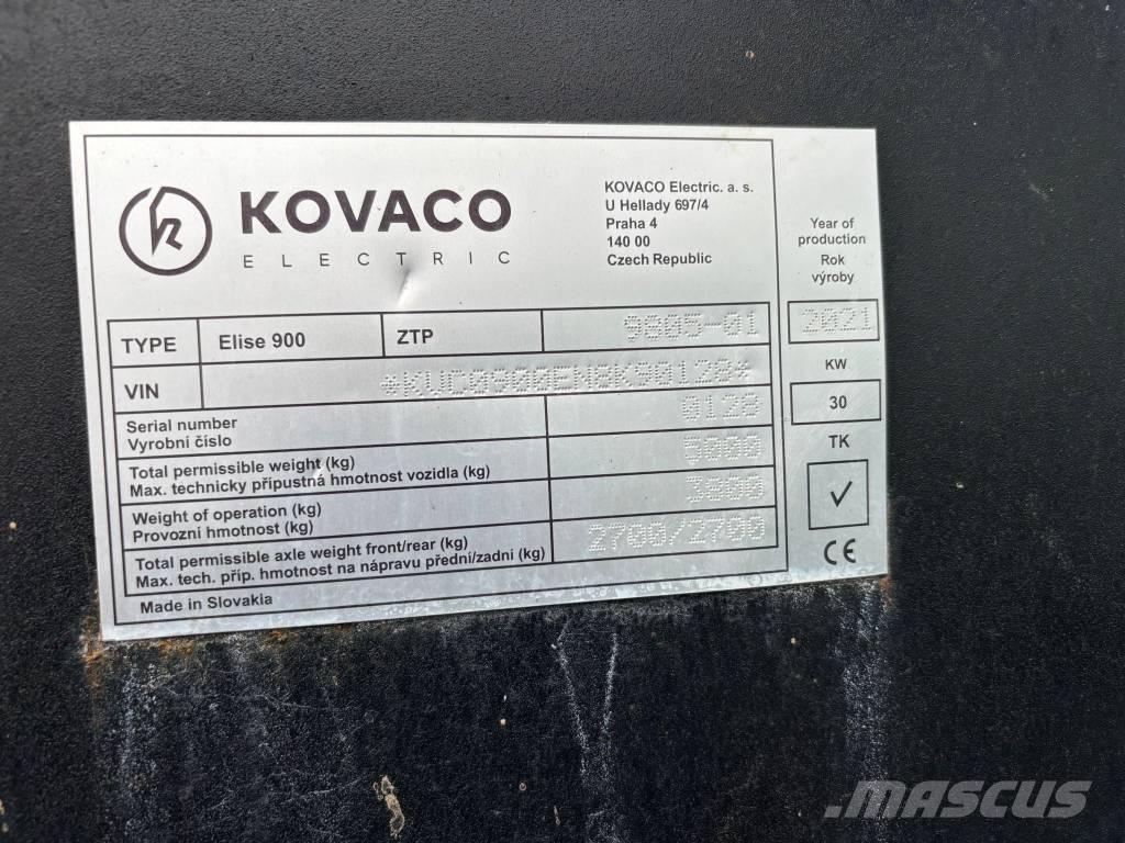 Kovaco Elise 900 Kompaktlaadurid