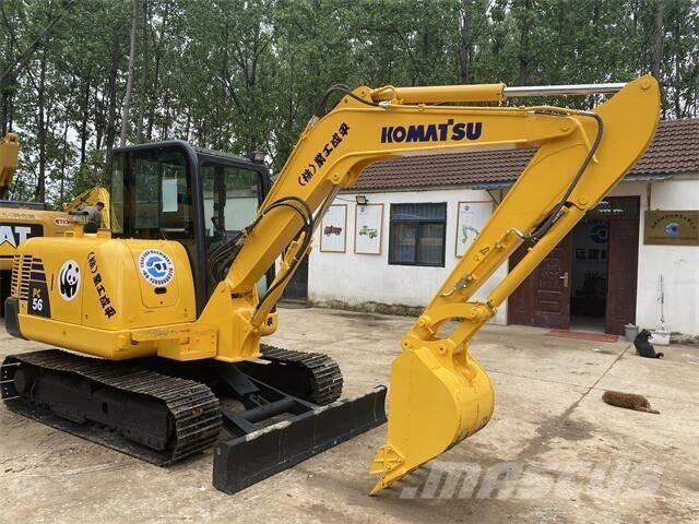 Komatsu PC56-7 Roomikekskavaatorid