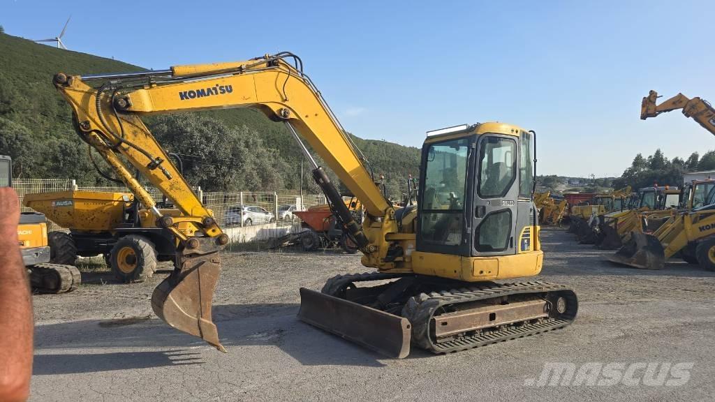 Komatsu PC 88 MR-6 Väikeekskavaatorid 7t-12t