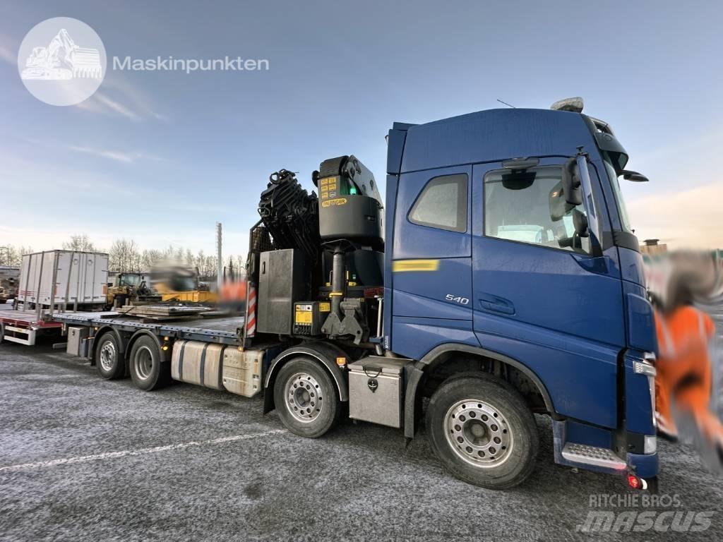 Volvo FH 540 Kraanaga veokid