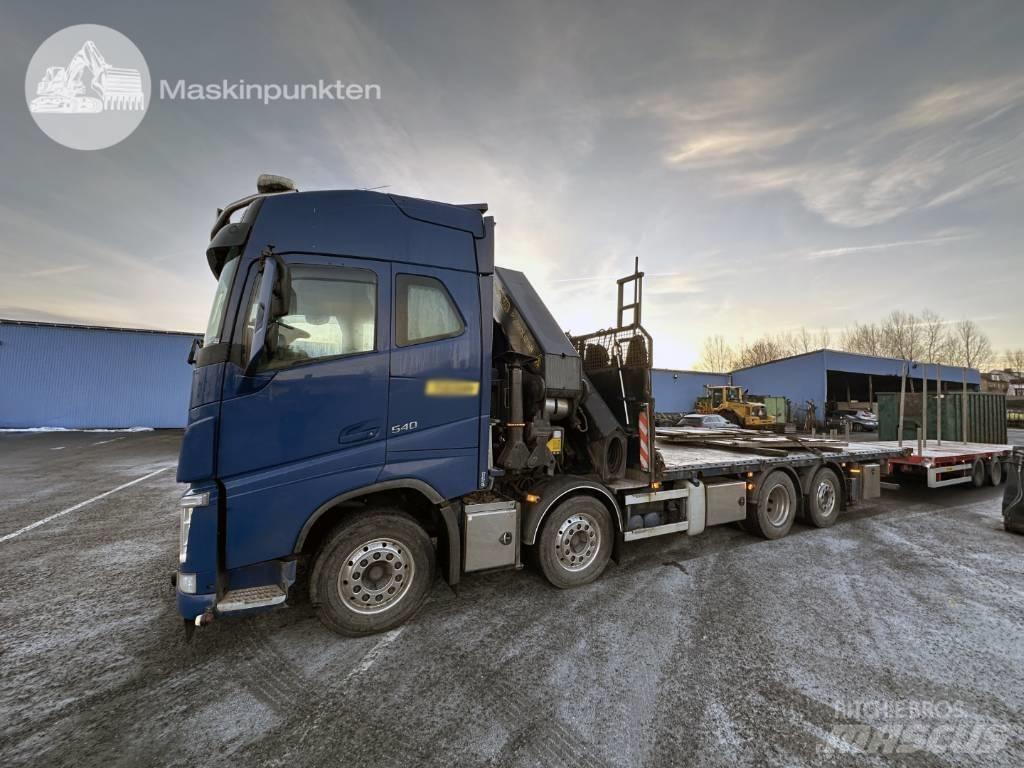Volvo FH 540 Kraanaga veokid