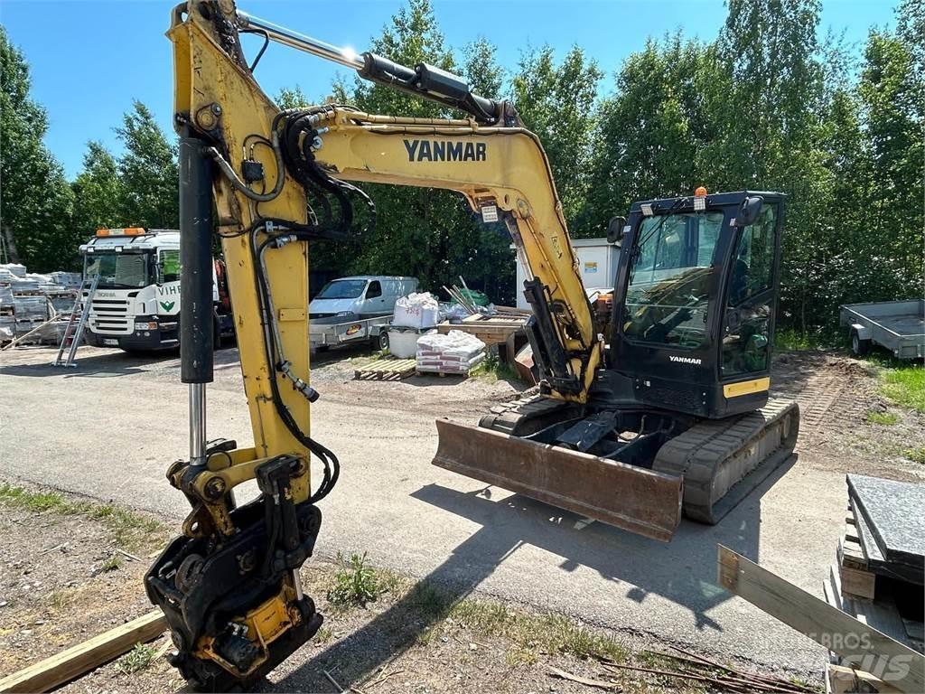 Yanmar Vio 80-1A Väikeekskavaatorid 7t-12t