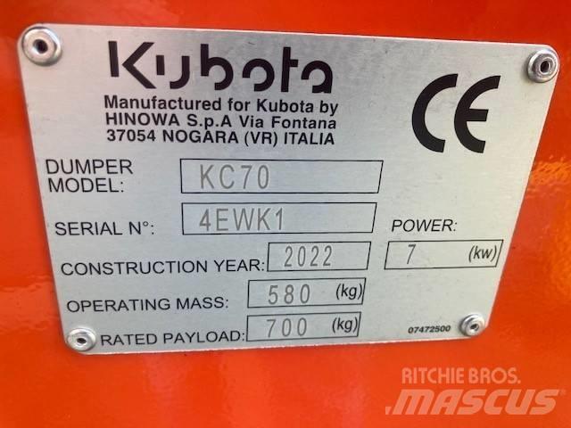 Kubota KC 70 H-4 Väikekallurid
