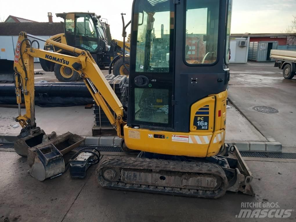 Komatsu PC 16 R-3HS Miniekskavaatorid < 7 t