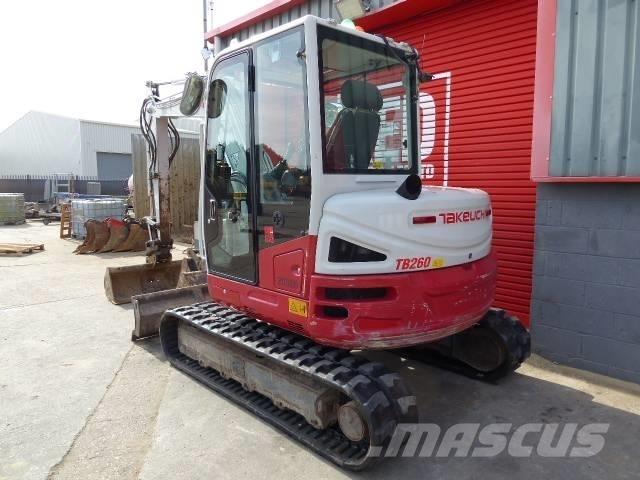 Takeuchi TB 260 Miniekskavaatorid < 7 t