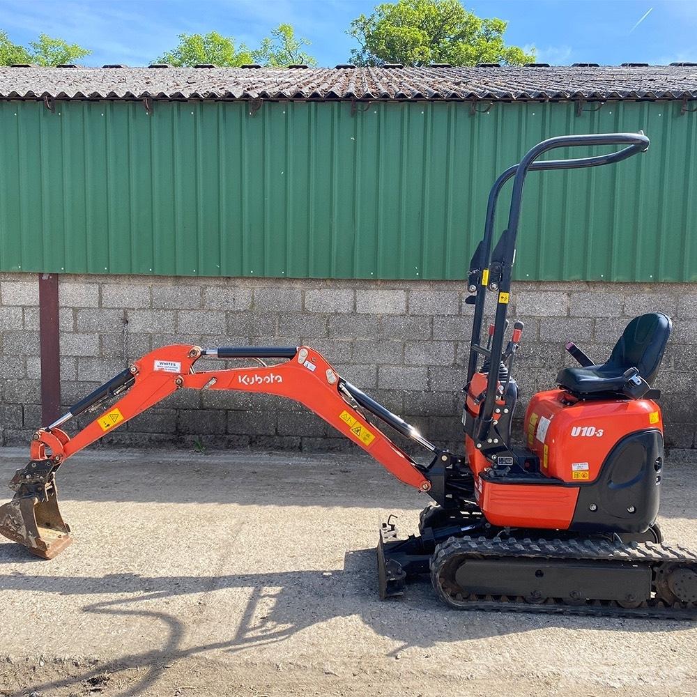 Kubota U10-3 Miniekskavaatorid < 7 t