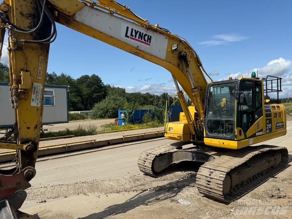 Komatsu PC 210 LCi Roomikekskavaatorid