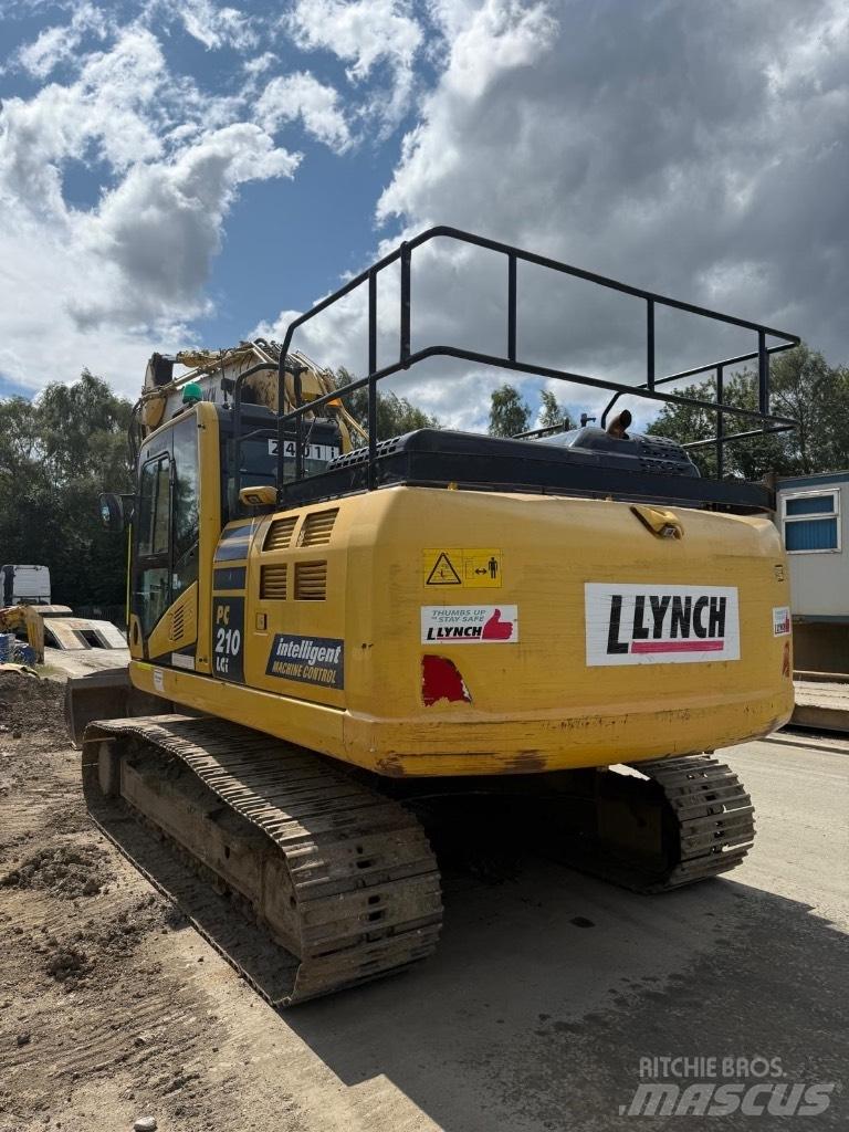 Komatsu PC 210 LCi Roomikekskavaatorid