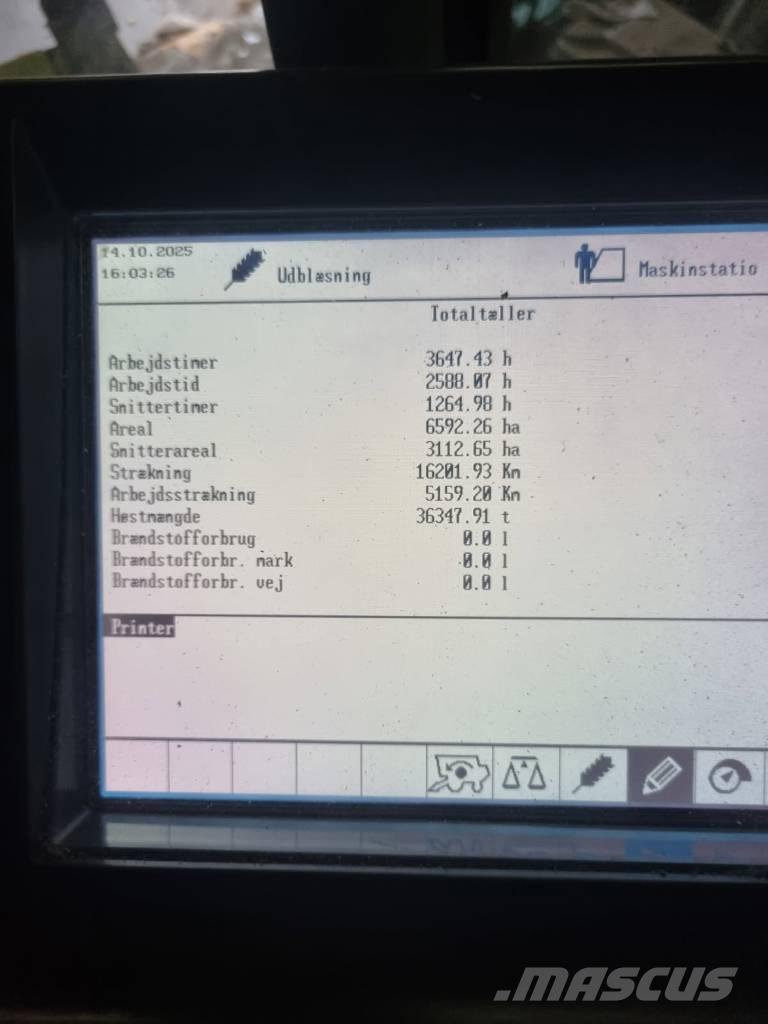 CLAAS Lexion 560 Teraviljakombainid