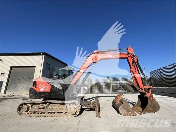 Kubota KX080-4 Roomikekskavaatorid