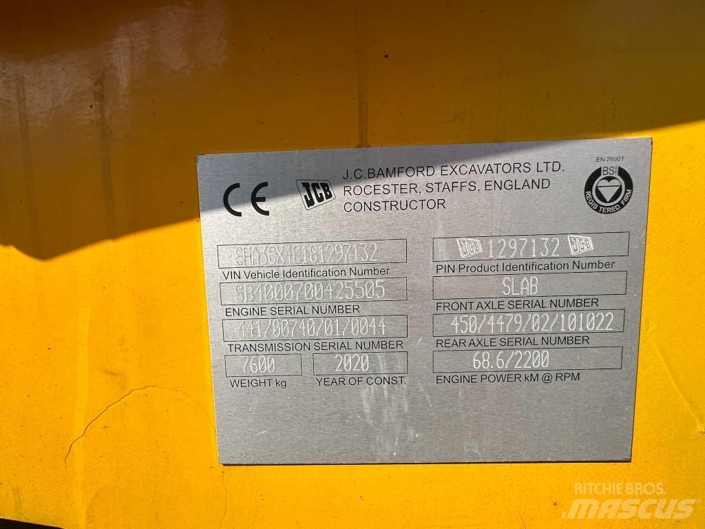 JCB 3 CX Ekskavaatorlaadurid
