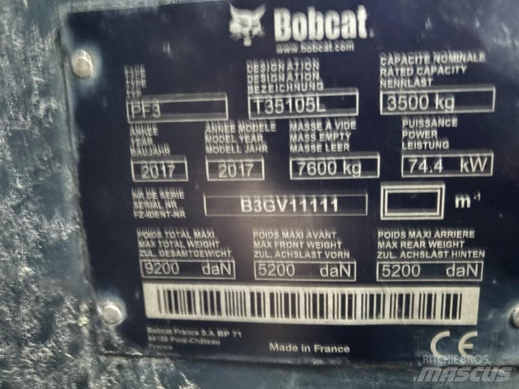 Bobcat T 35.105 L Teleskooplaadurid