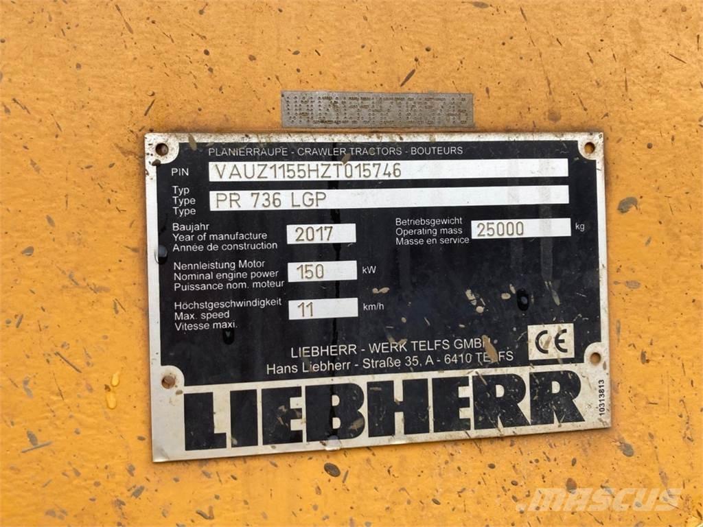Liebherr PR736 LGP Buldooserid