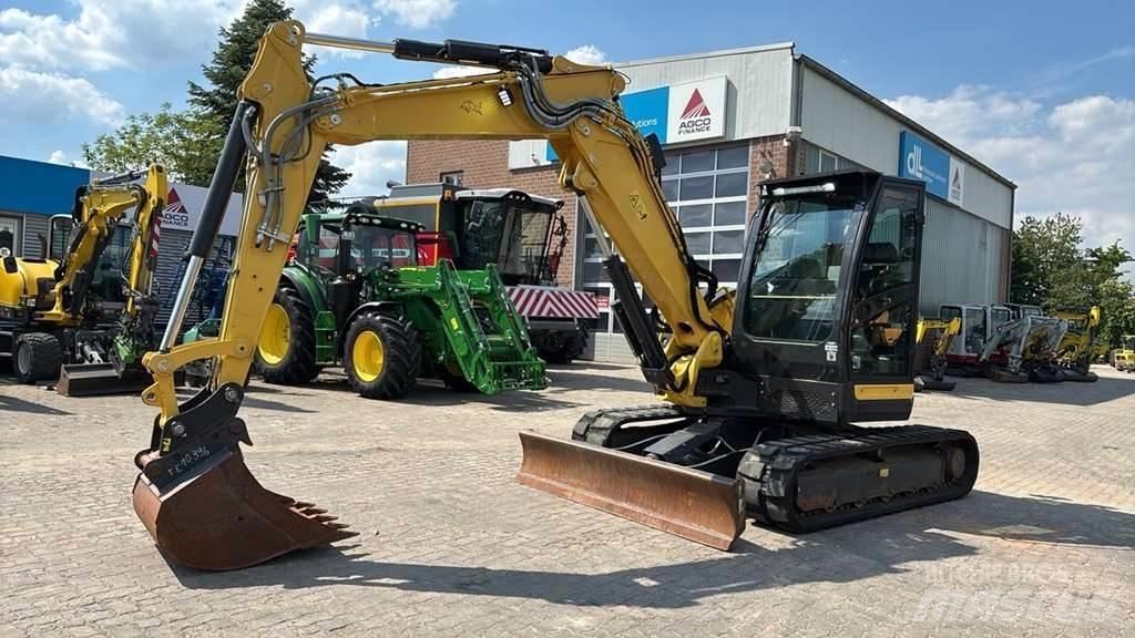 Yanmar Vio 80 0 Miniekskavaatorid < 7 t