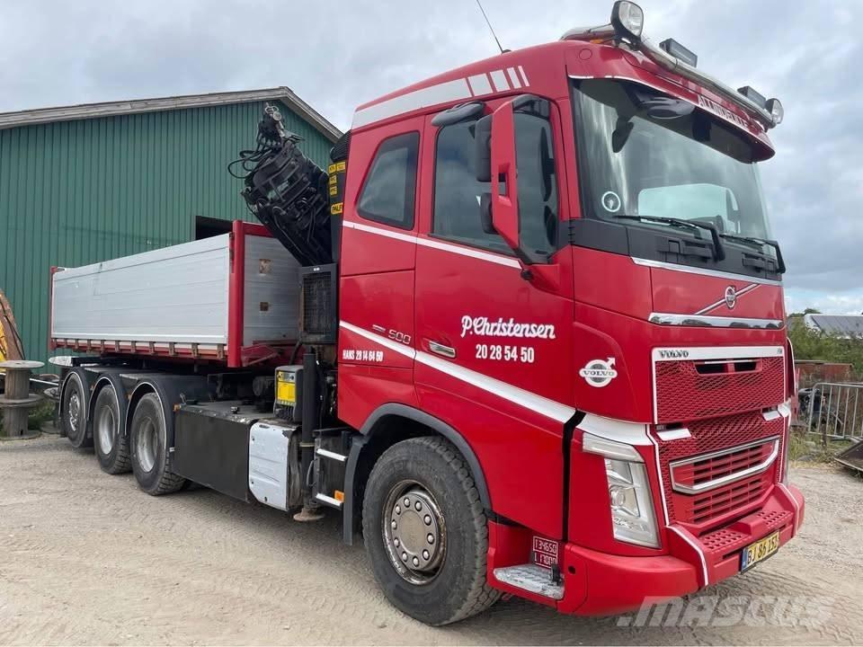 Volvo FH 500 Kraanaga veokid
