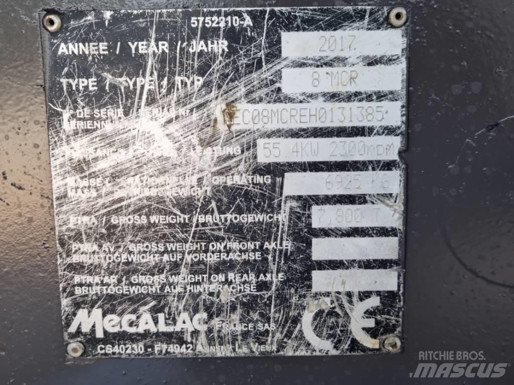 Mecalac 8 M CR Väikeekskavaatorid 7t-12t