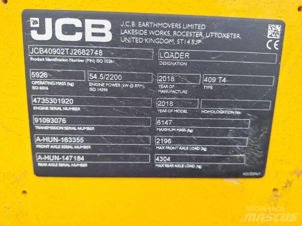 JCB 409 NE T4 Rataslaadurid