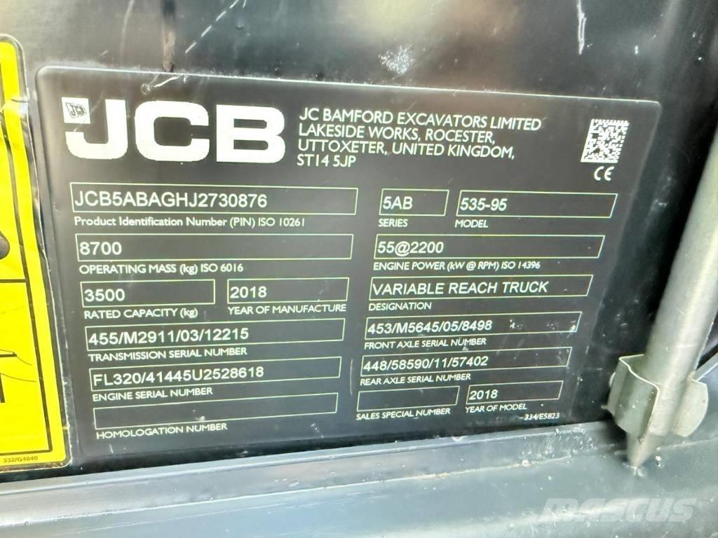 JCB 535-95 Teleskooplaadurid