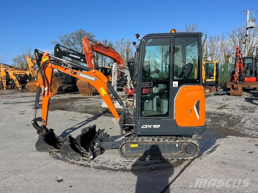 Doosan DX 19 Miniekskavaatorid < 7 t