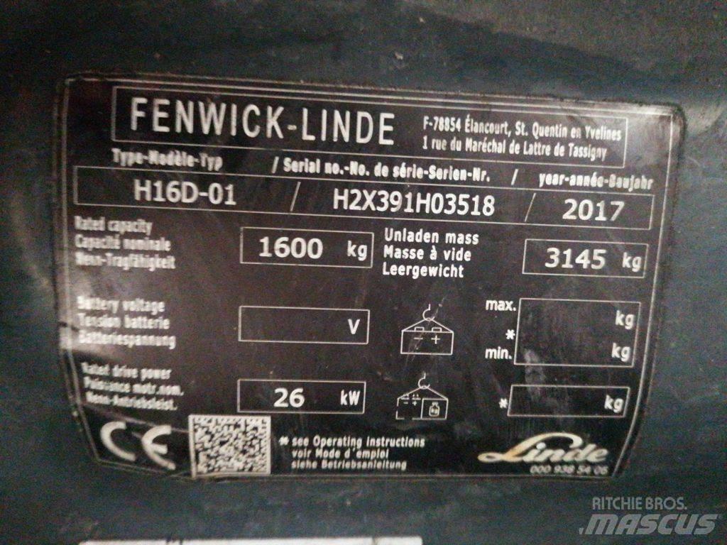 Linde H16D-01 Diiseltõstukid