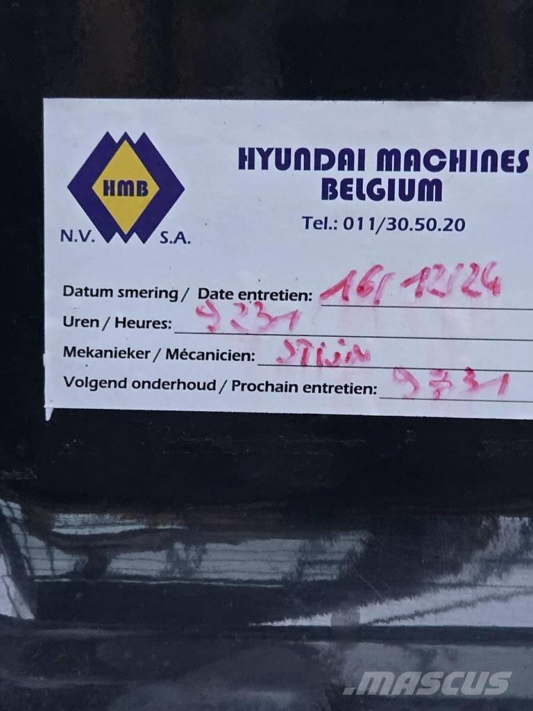 Hyundai R 180W-9A Ratasekskavaatorid