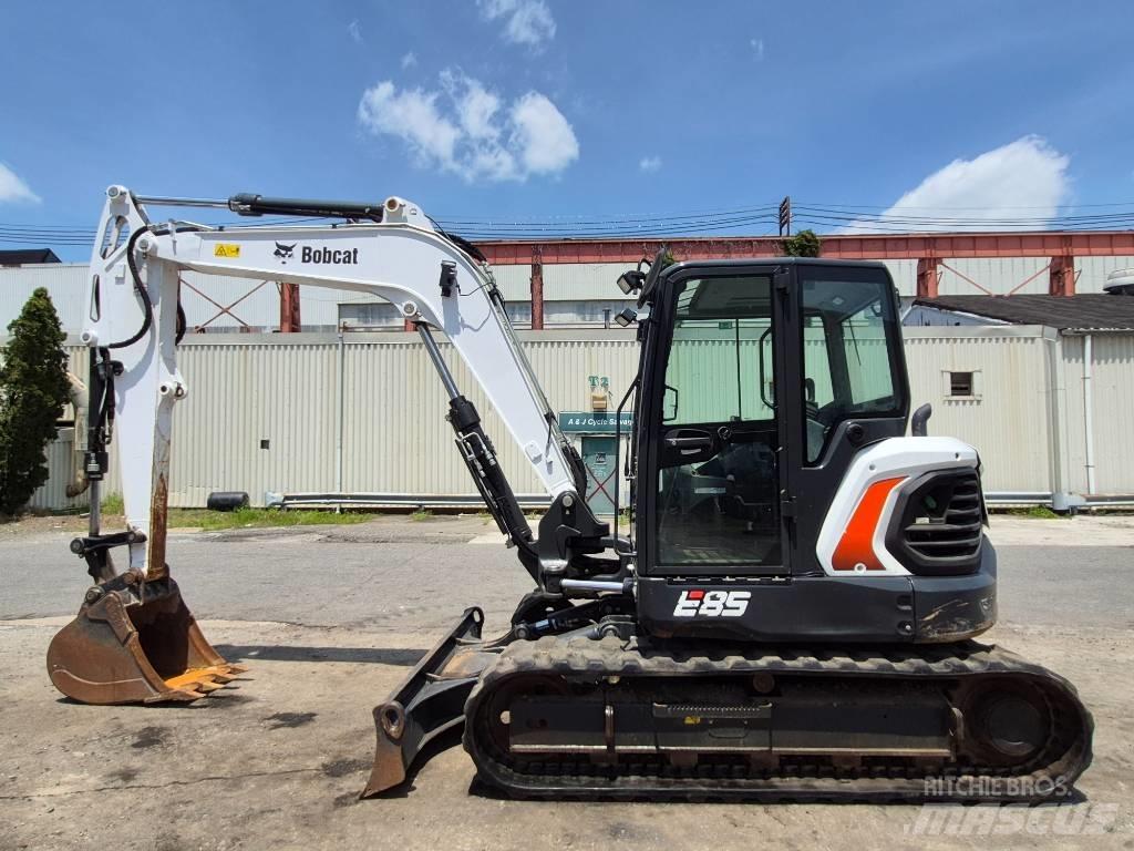 Bobcat E 85 Roomikekskavaatorid