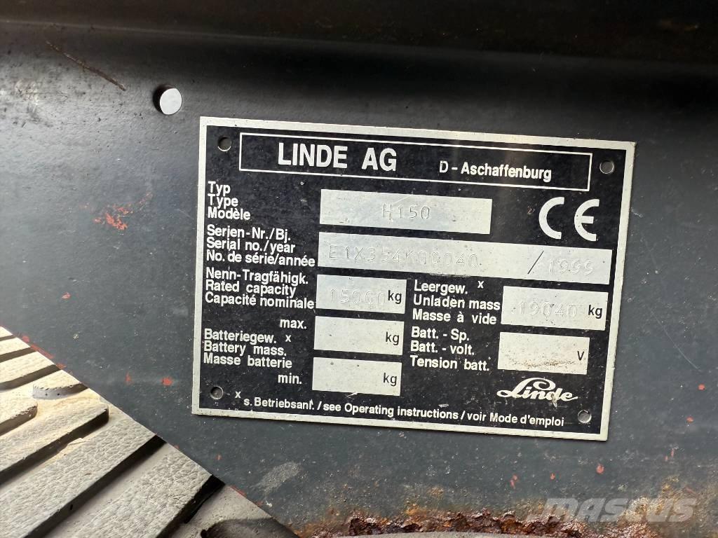 Linde H 150 D Diiseltõstukid