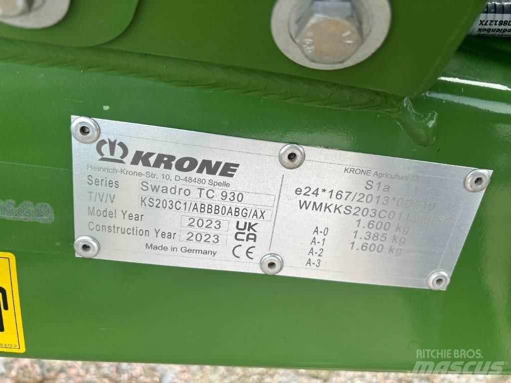 Krone Swadro TC 930 Vaalutid