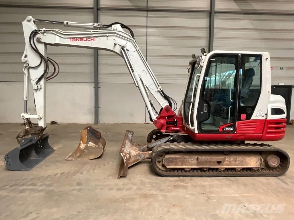 Takeuchi TB 290 Väikeekskavaatorid 7t-12t