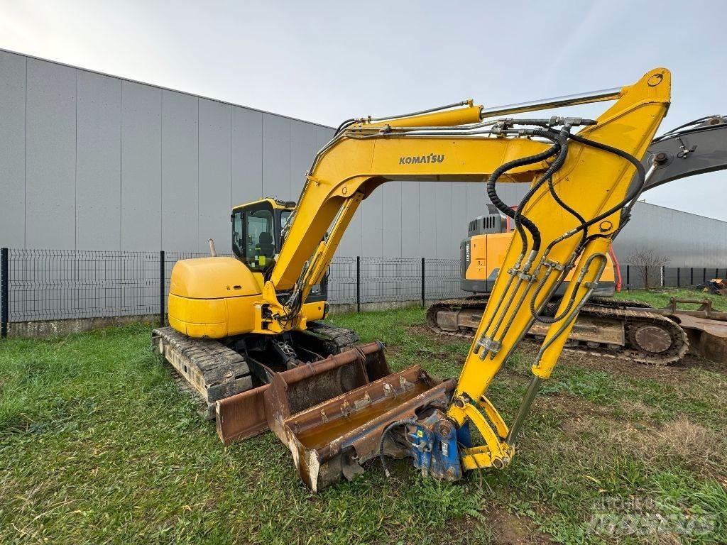 Komatsu PC 80 MR-3 Väikeekskavaatorid 7t-12t