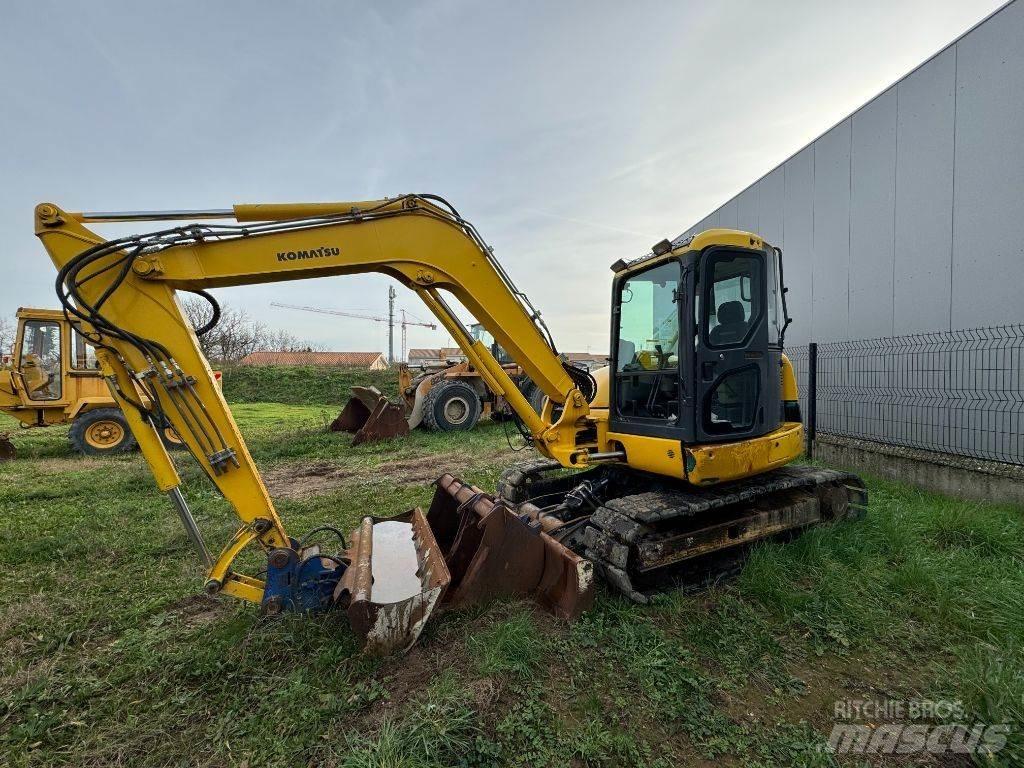 Komatsu PC 80 MR-3 Väikeekskavaatorid 7t-12t