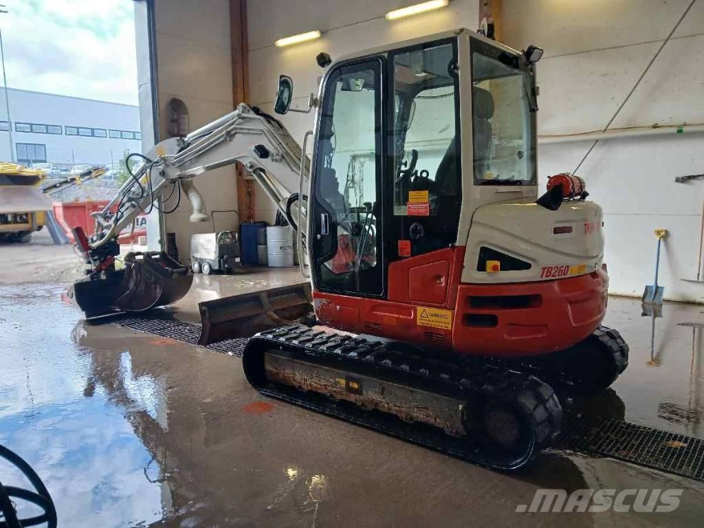 Takeuchi TB 260 Miniekskavaatorid < 7 t