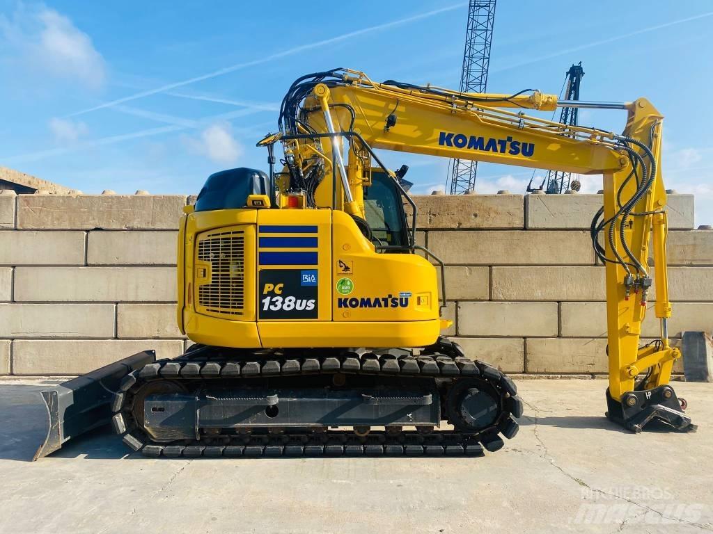 Komatsu pc138us-11eo Roomikekskavaatorid