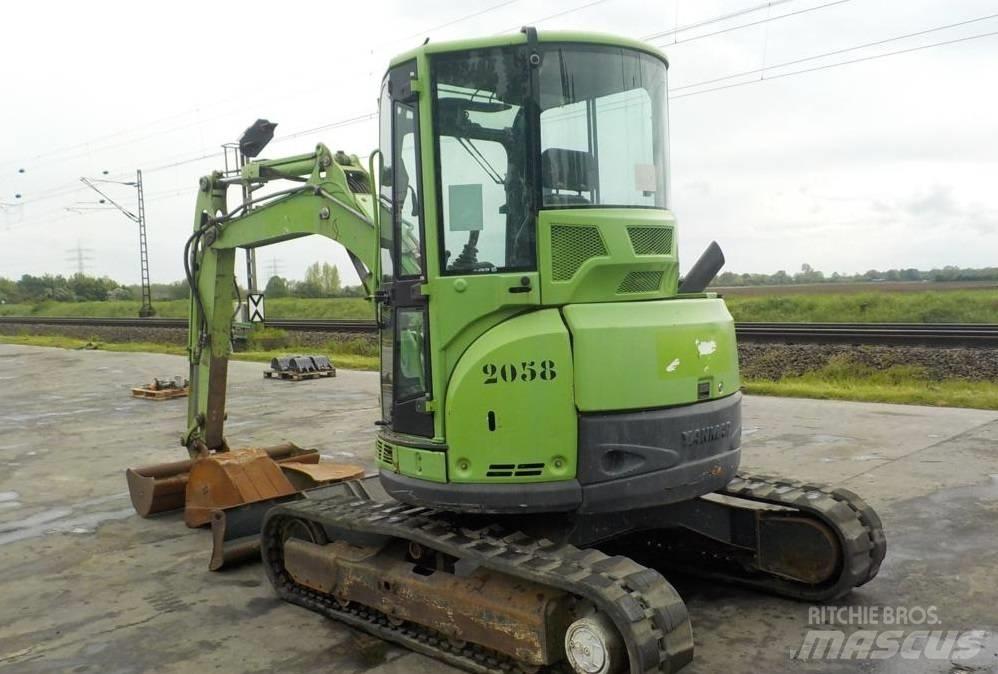 Yanmar Vio 50 U Miniekskavaatorid < 7 t